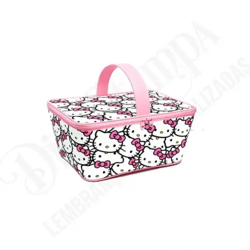 Cesta Pic Nic Termica Hello Kitty