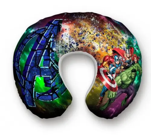 Almofada pescoço Heroes Vingadores