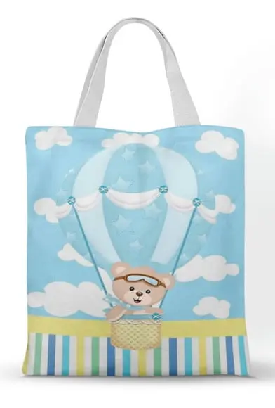 Sacola Ecobag Urso Balão