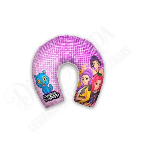 Almofada Pescoço Guerreiras K Pop Huntrix