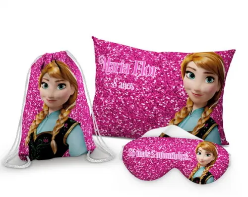 Kit Festa do Pijama Ana Frozen