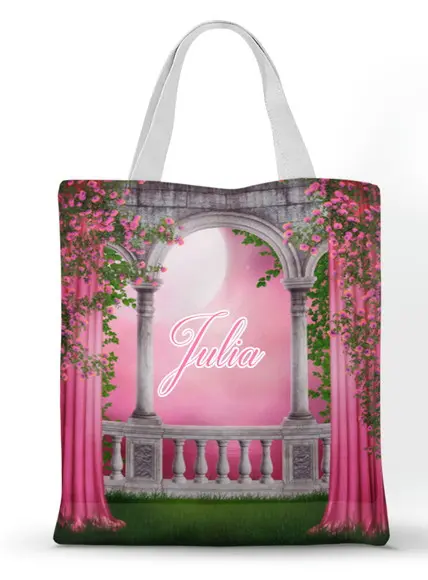Ecobag ( sacola personalizada) Jardim 20x30cm