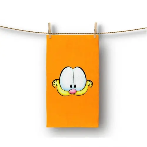Toalha Higienica 30x50cm Personalizada Garfield