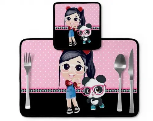Jogo Americano Luluca Panda
