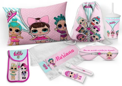 Kit festa do Pijama Lol Surprise