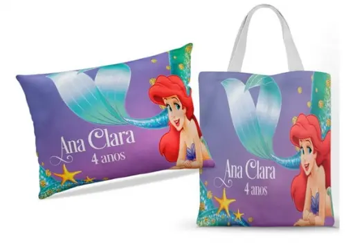 Almofada + Ecobag Ariel