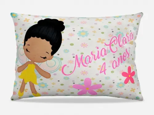 Almofada Personalizada Jardim das Fadas
