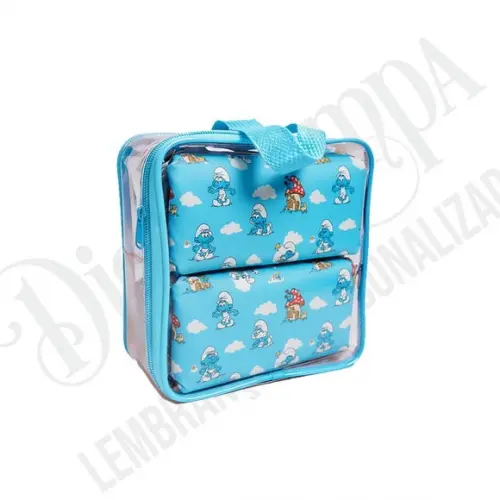 Kit Triplo Cristal G Smurfs
