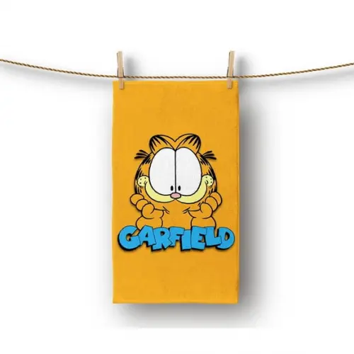 Toalha Higienica 30x50cm Personalizada Garfield