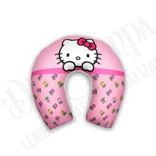 Almofada Pescoço Hello Kitty