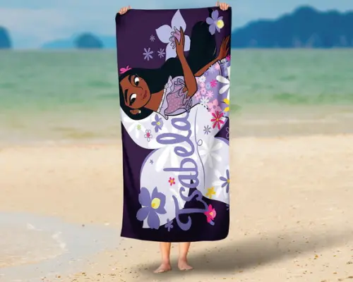 Toalha Personalizada Encanto Isabela Madrigal