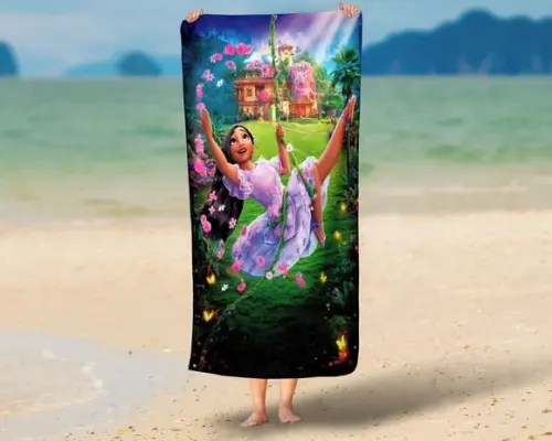 Toalha Personalizada Encanto Isabela Madrigal