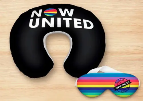 Kit Almofada pescoço nowunited + mascara