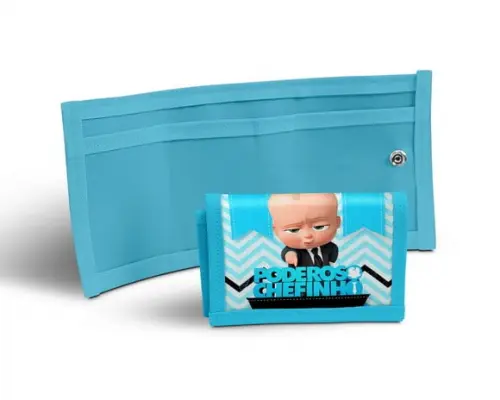 Carteira infantil Poderoso chefinho