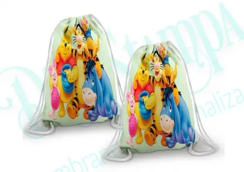 Mochilinha personalizada Ursinho Pooh