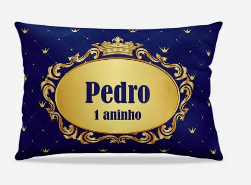 Almofada personalizada Reinado menino