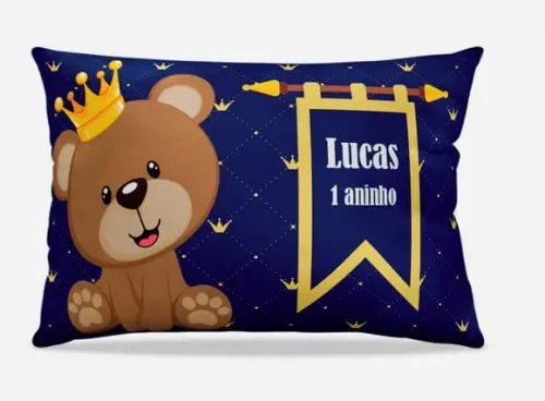 Almofada personalizada Reinado menino