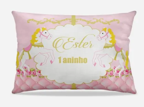 Almofada Personalizada Carrossel