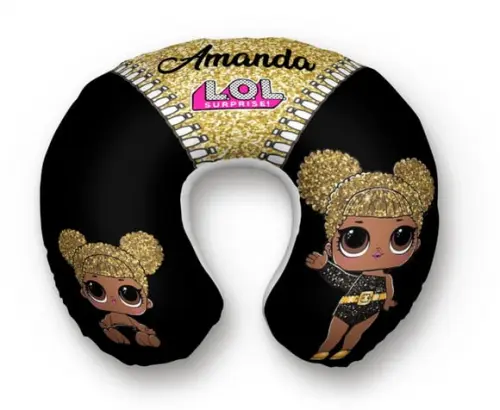 Almofada Pescoço Lol Surprise Queen Be
