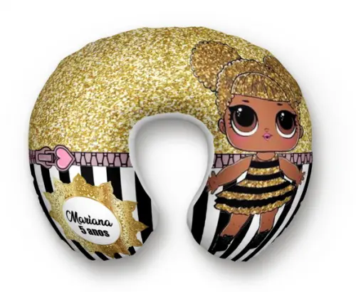 Almofada pescoço Lol surprise Queen be