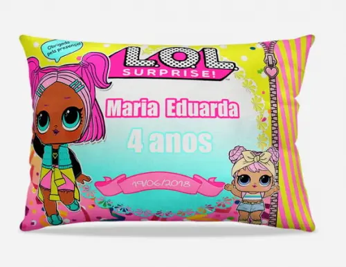 Almofadas Personalizadas Lol Surprise Confeti