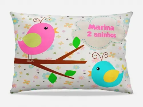 Almofada Personalizada Jardim Encantado