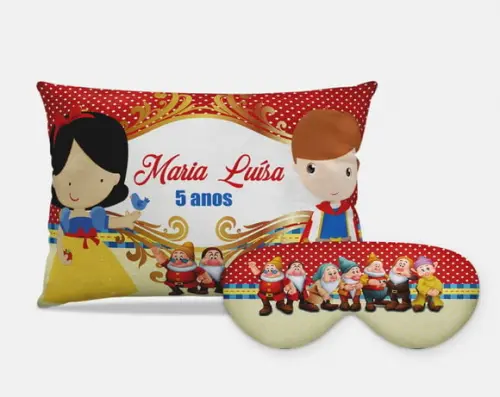 Kit Festa do Pijama Branca de Neve