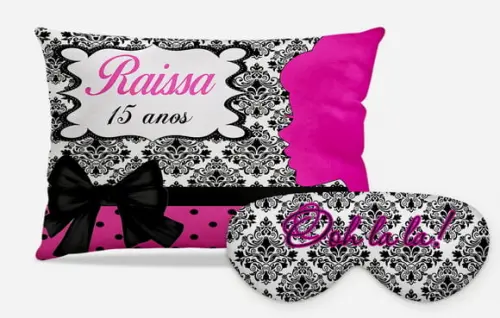 Kit Festa do Pijama Paris Pink