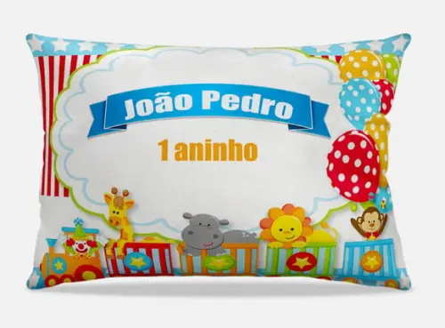 Almofada personalizada Circo