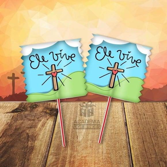 50 Pirulitos Personalizados Páscoa