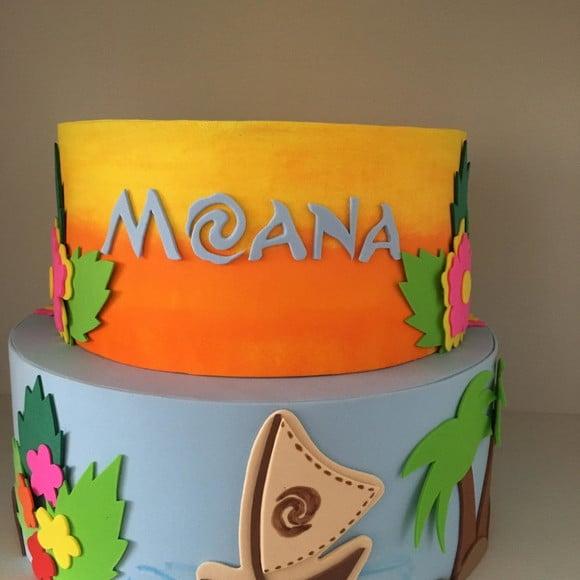 Bolo Fake Moana Locação