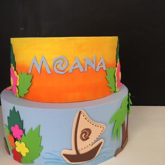 Bolo Fake Moana Locação
