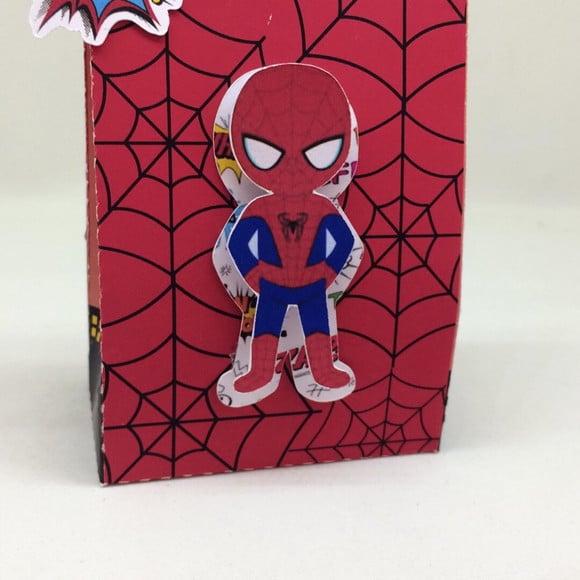 Caixa Sacola Homem Aranha