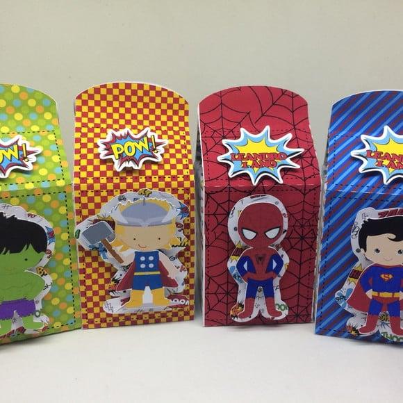Caixinha Milk Super Herois