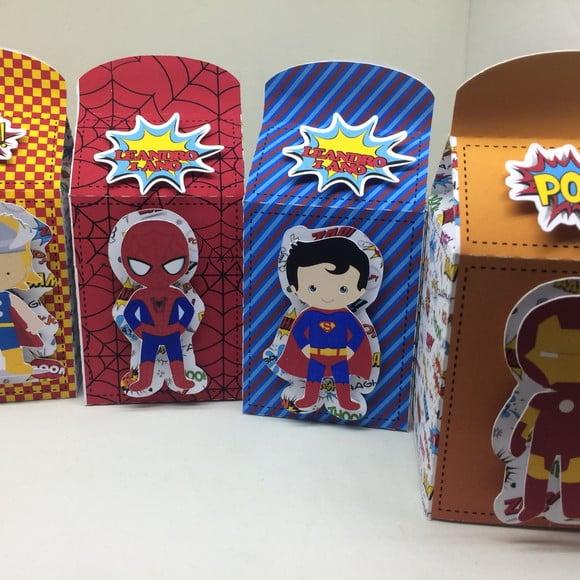 Caixinha Milk Super Herois