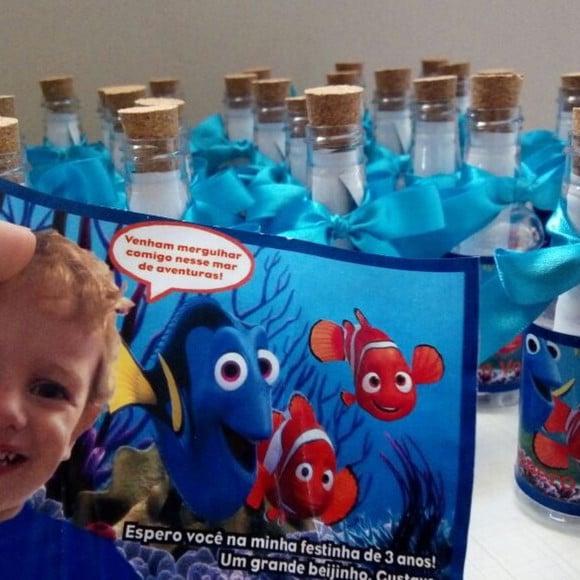 Convite Dory Nemo