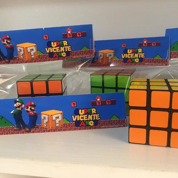 Cubo Mágico Personalizado Mário Bros