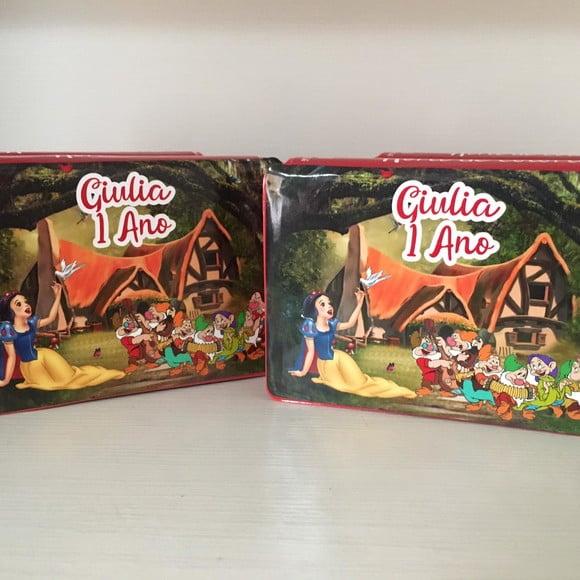 Estojo Pintura Branca de Neve