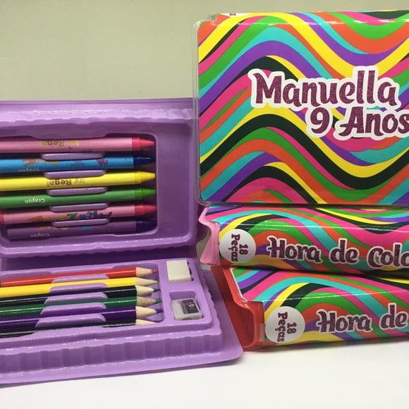 Estojo Pintura Neon