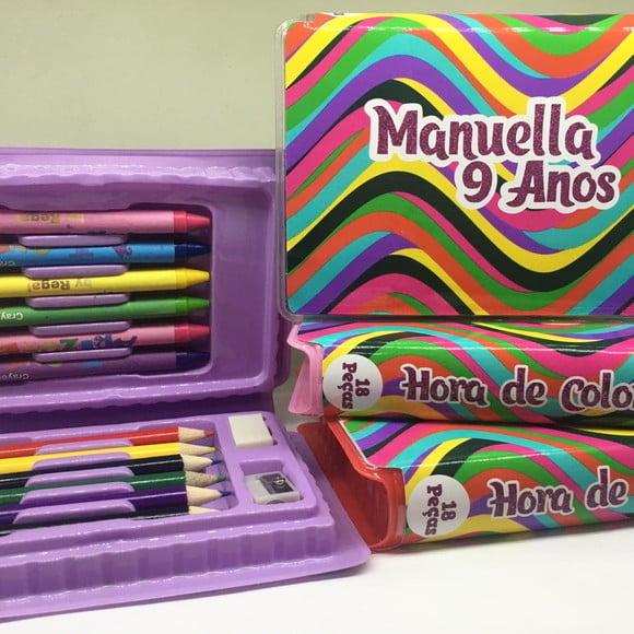 Estojo Pintura Neon