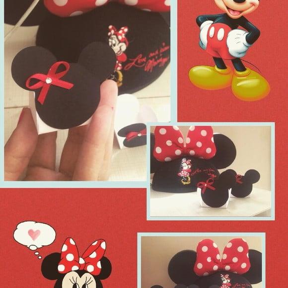 Forminha de doce minnie