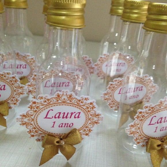 Garrafinha decorada