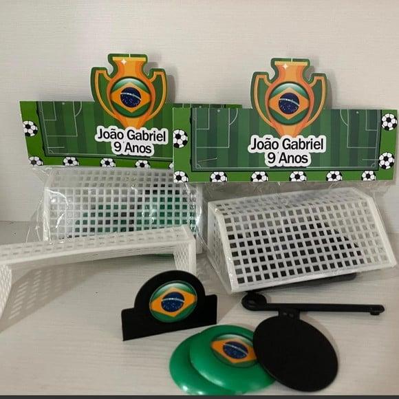 Jogo de Botão Futebol Personalizado Brasil