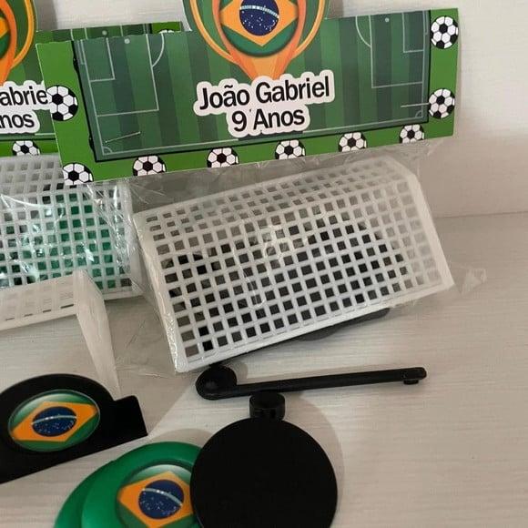 Jogo de Botão Futebol Personalizado Brasil