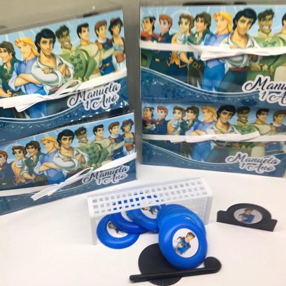 Jogo de Botão Futebol Personalizado Príncipes
