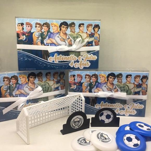 Jogo de Botão Futebol Personalizado Príncipes Duplo