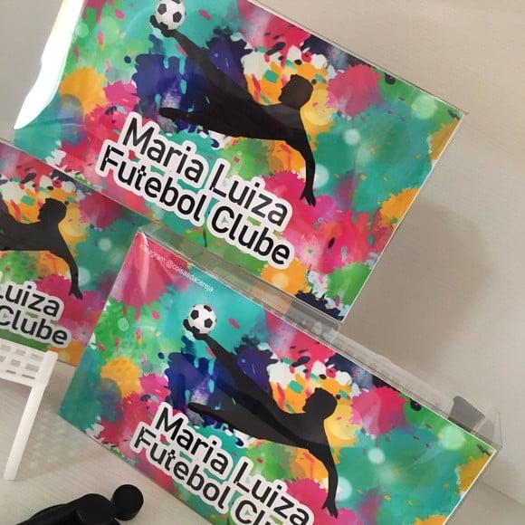 Jogo de Botão Futebol Personalizado Tie Dye Duplo