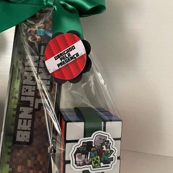 Kit Cubo Mágico e Dominó