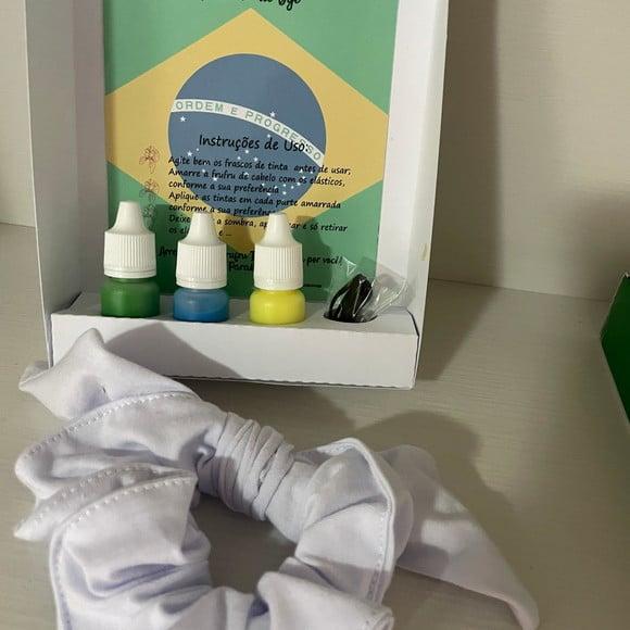 Kit Frufru Tie Dye Copa do Mundo