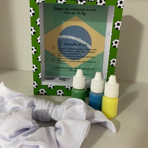 Kit Frufru Tie Dye Copa do Mundo